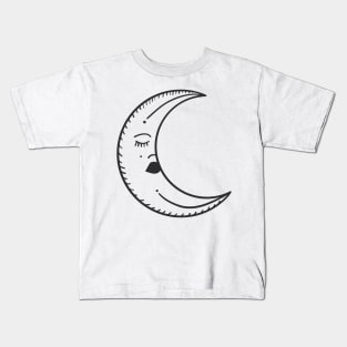 Moon Face Kids T-Shirt